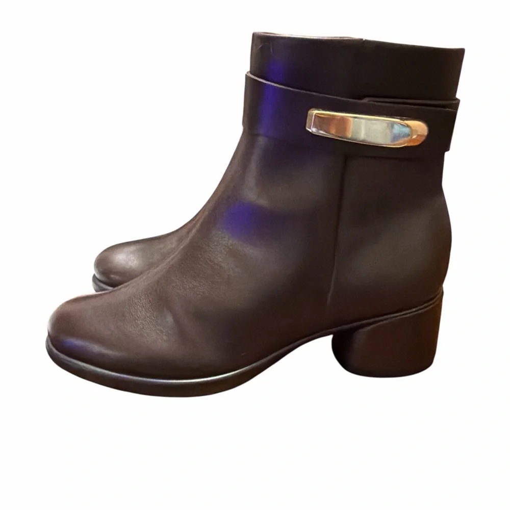 ECCO Sculpted LX 35 Ankle Boots Brown EU 38 US 7–7.5 NWOB